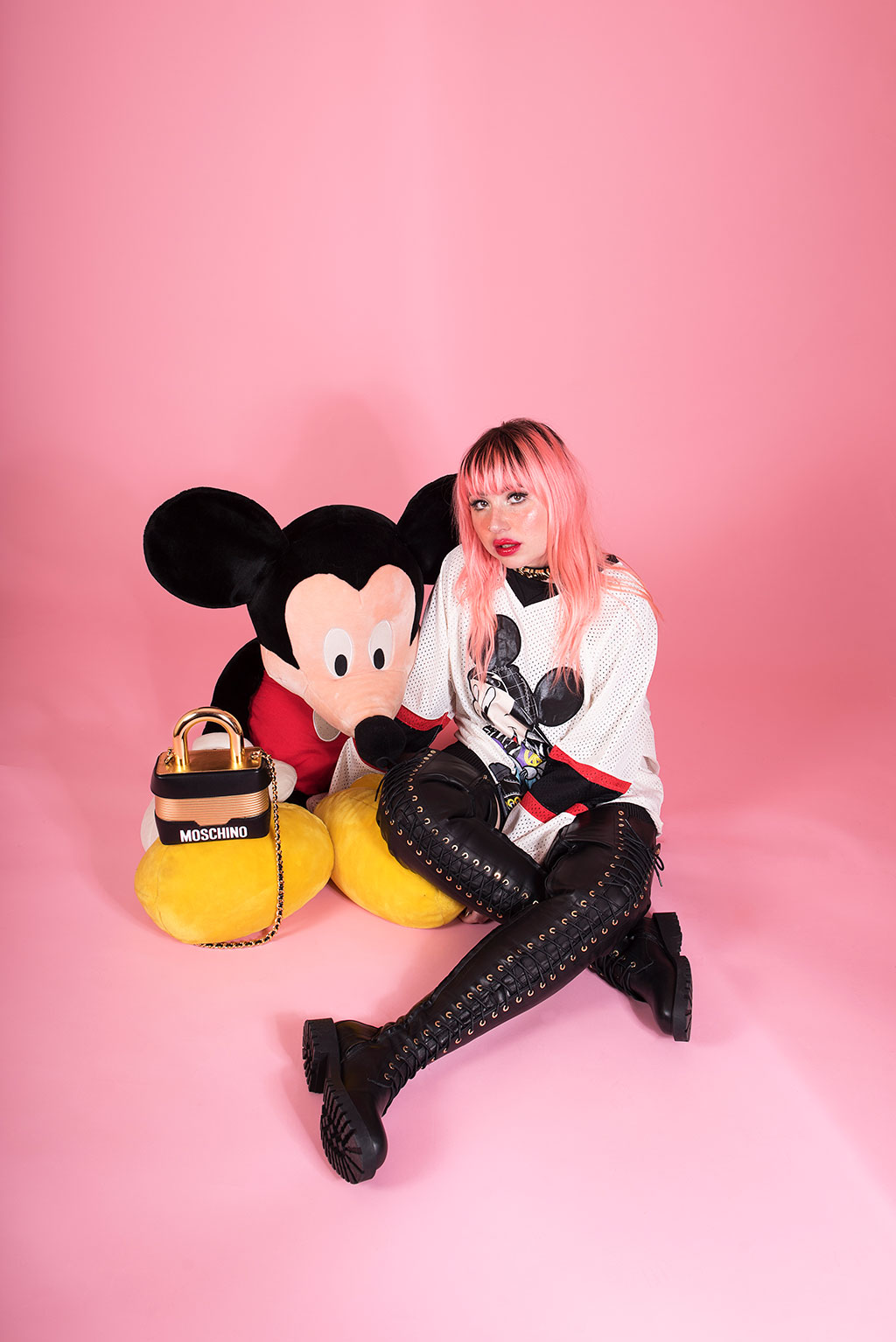 moschino disney mickey h&m