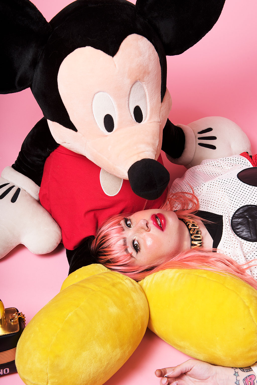 moschino disney mickey h&m