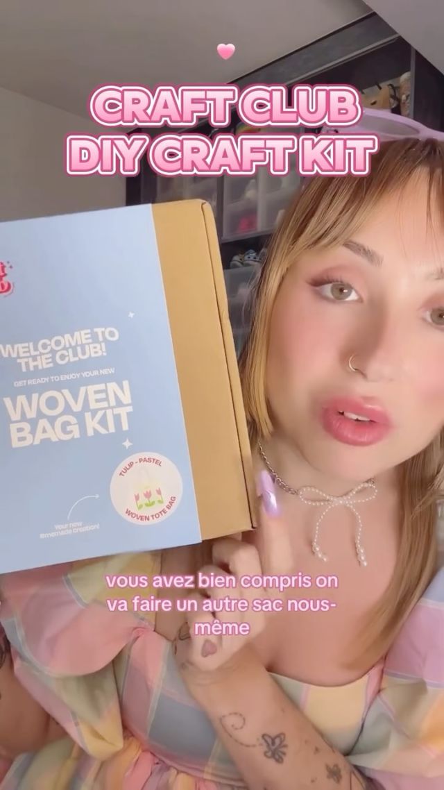 ✨CRAFT CLUB ✨

Un peu de DIY avec @craft.club.co : un kit super complet pour réaliser (entre autres) son propre sac 🪡🤍

J'ai choisi le modèle blanc avec des tulipes roses 🌷 
c’est hyper mimi et assez facile à faire un fois qu'on prends le coup de main 😌
Vous voulez voir le résultat ? 💕

Ps : J'ai un code promo si vous voulez tester : iamlazykat ❣️

#diy #craftclub