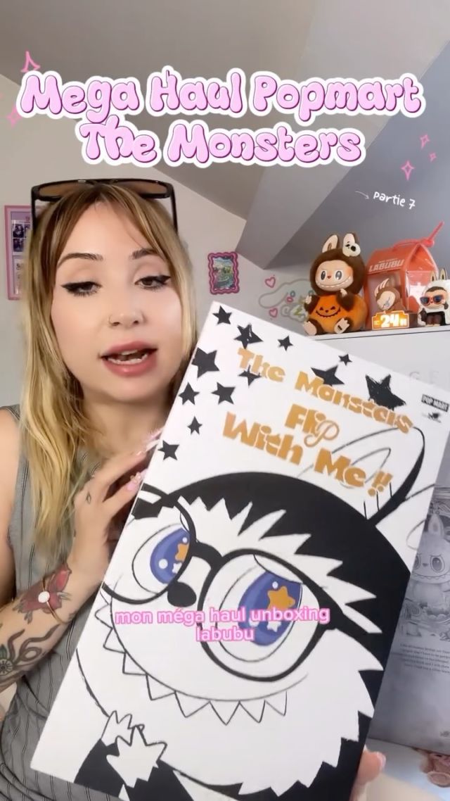 Mega Haul The Monsters 👹🩷
(partie 7)

Avant dernière vidéo des unboxing, on découvre Labubu Flip With Me avec les yeux qui changent 👀
Son p'tit look et ses lunettes 👓 trop mims faut que je fasse un look twinsies avec 

#labubu #themonsters #flipwithme #popmart #haul #unboxing